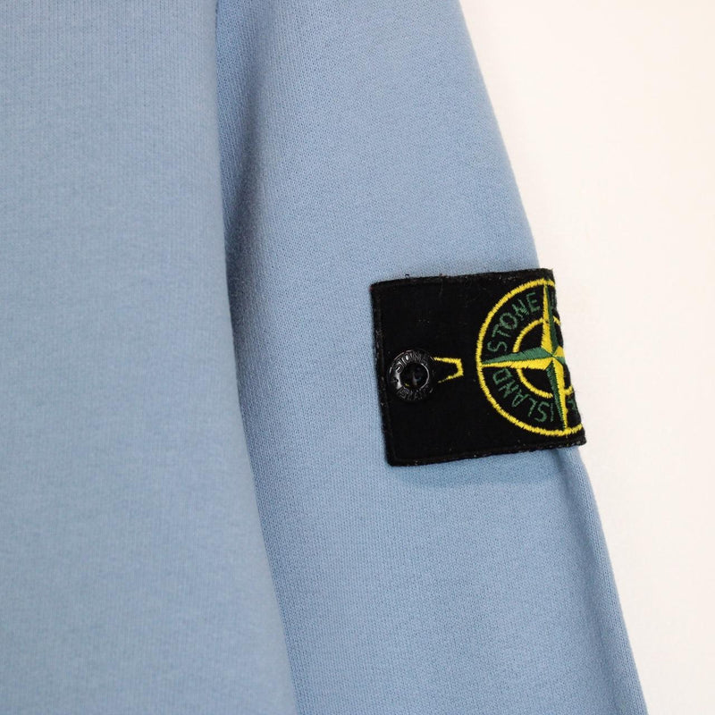 Stone Island AW 2022 Blue Cotton Sweatshirt Jumper