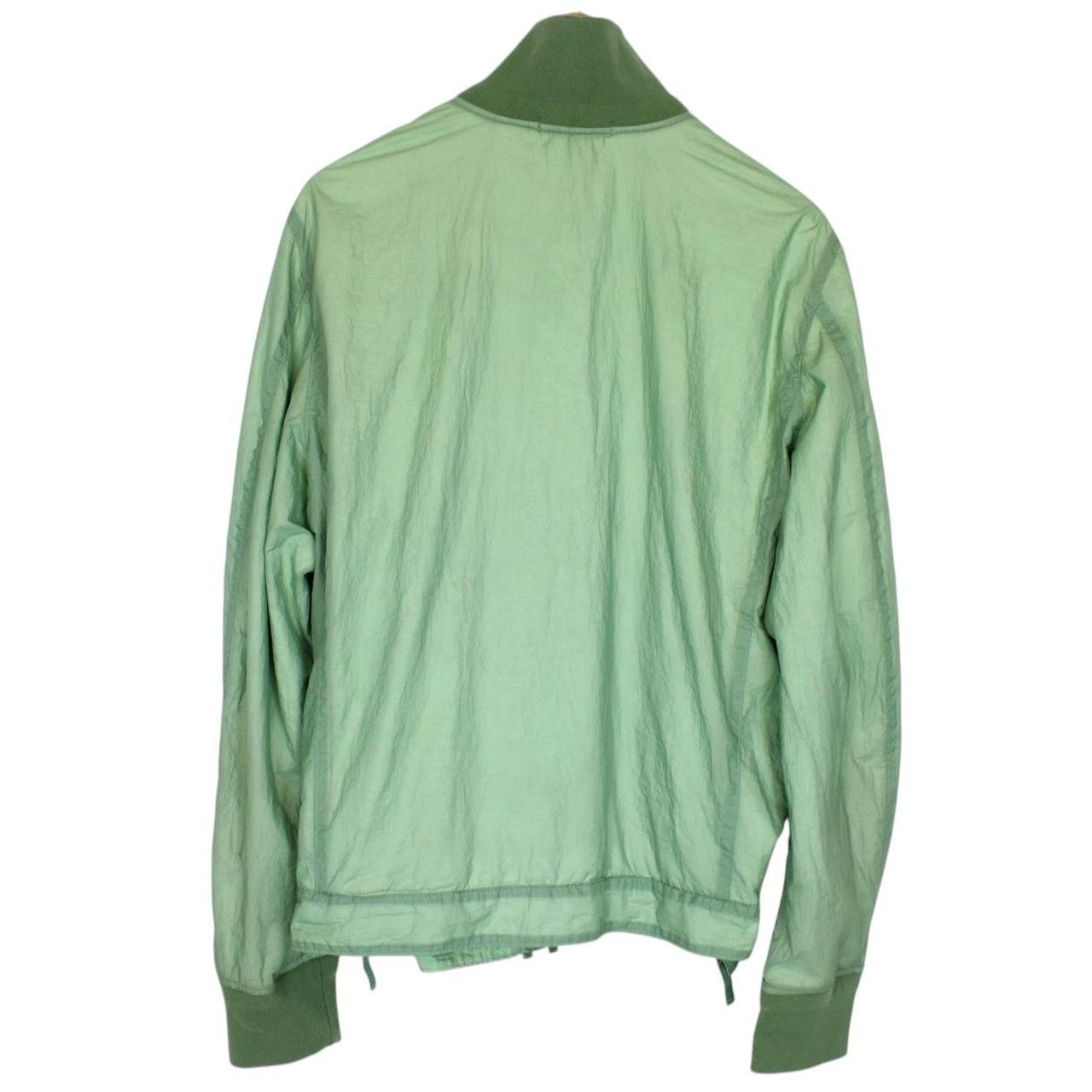 Stone Island SS 2009 Green Hyperlight Nylon Mesh Badge Jacket