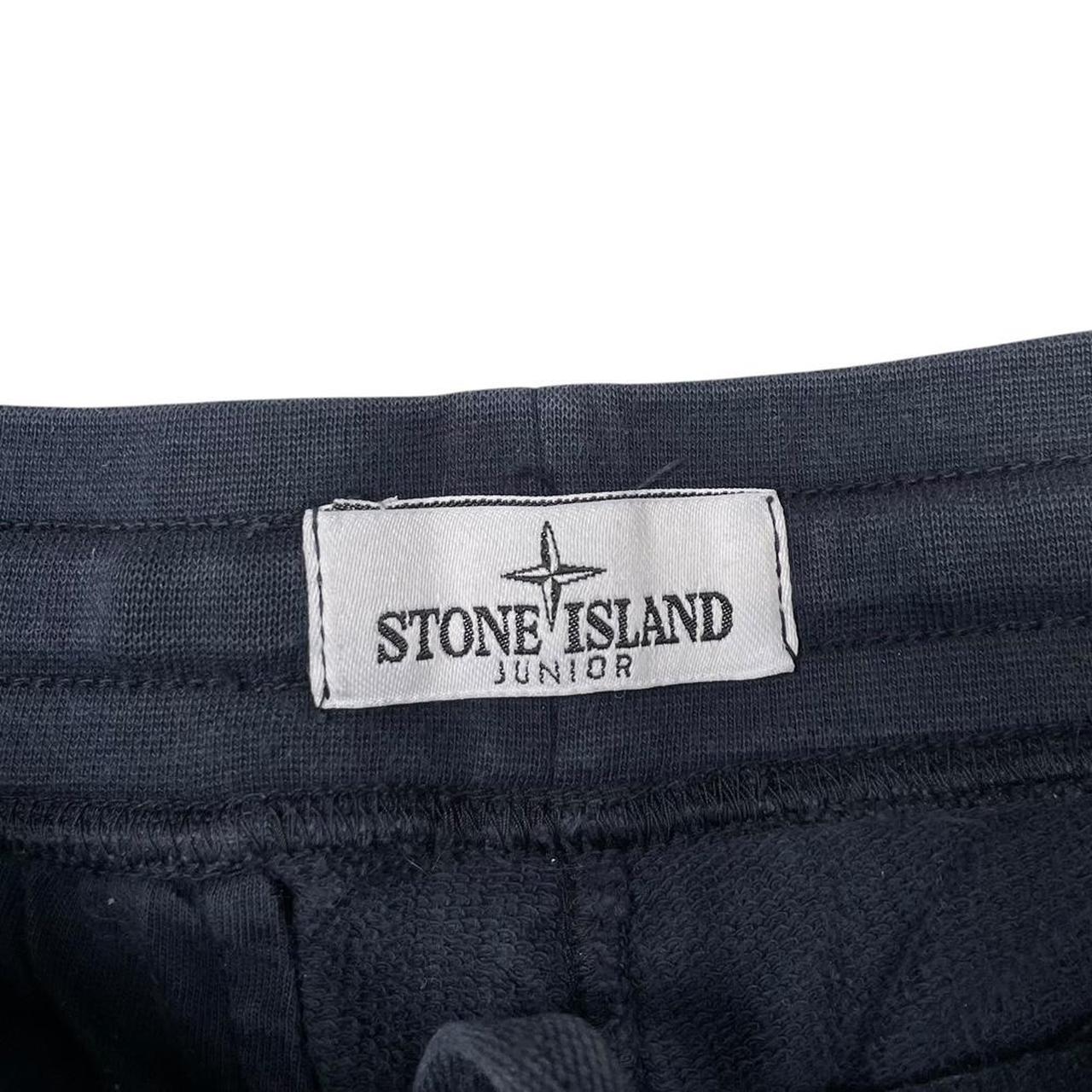 Stone Island SS 2018 Navy Blue Cotton Jogger Shorts