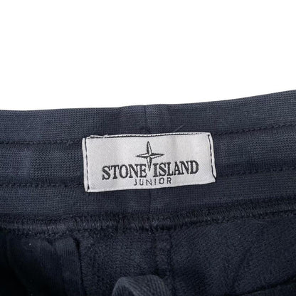 Stone Island SS 2018 Navy Blue Cotton Jogger Shorts