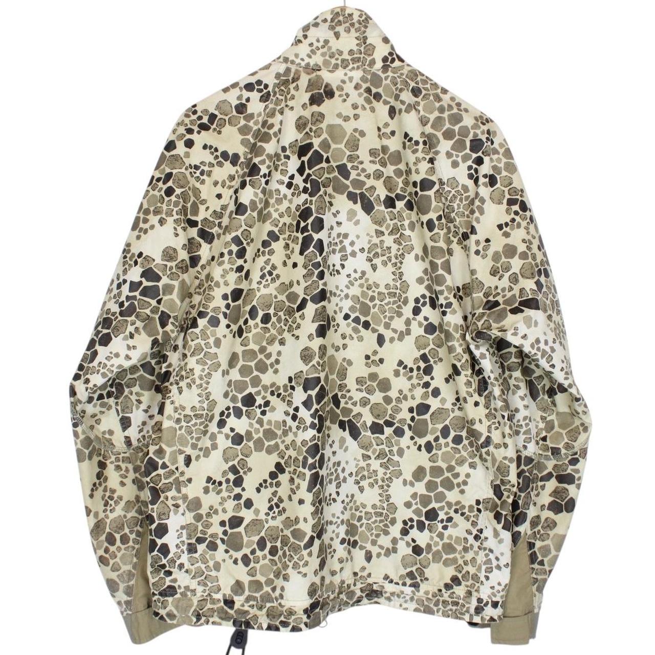 Stone Island SS 2018 Alligator Camo Full Zip Cotton/Nylon Jacket