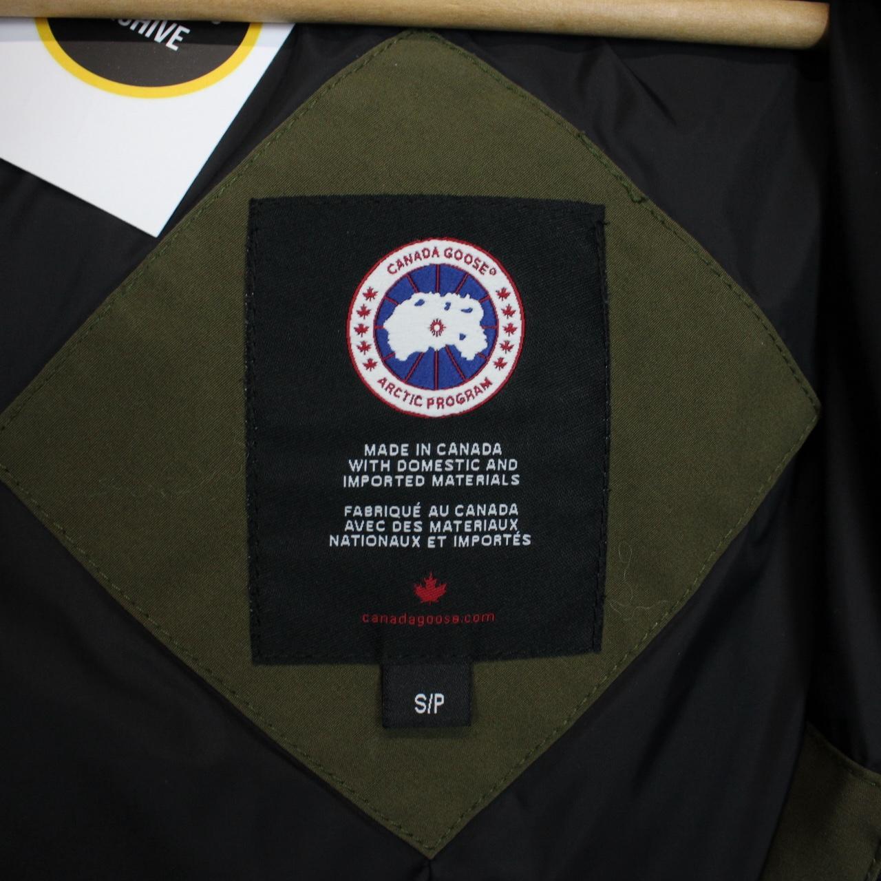 Canada Goose Military Green Macmillan Parka Down Jacket