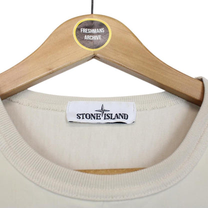 Stone Island SS 2020 Beige Cotton Sweatshirt Jumper