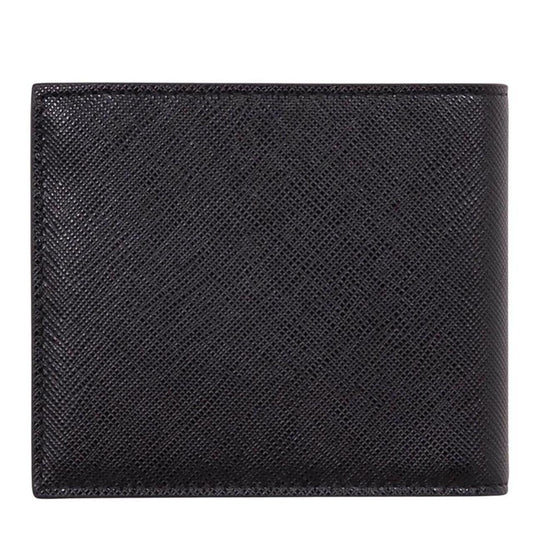 Prada Black Saffiano Leather Wallet