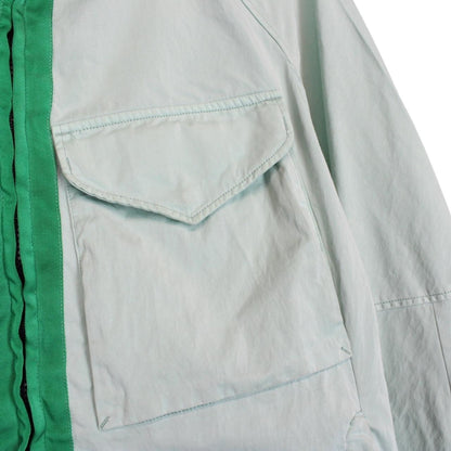 CP Company Mint Green Raso-CP Full Zip Goggle Jacket