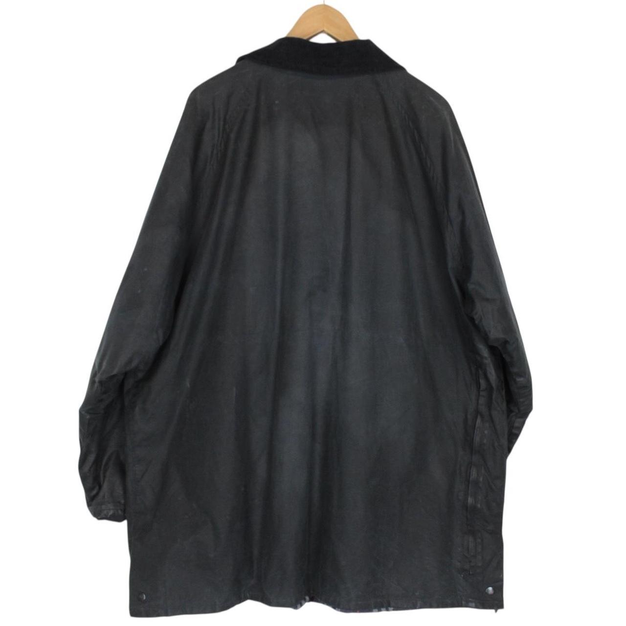 Vintage 90s Burberry Navy Blue Wax Jacket