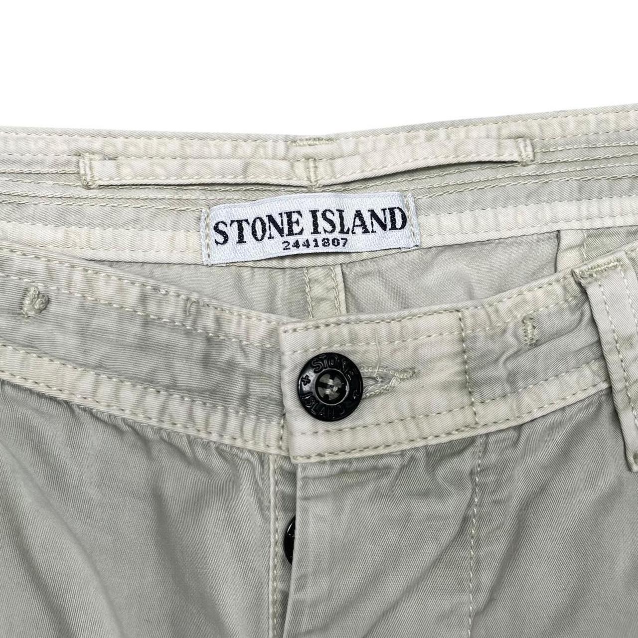 Stone Island SS 2011 Cream Bermuda Cotton Shorts