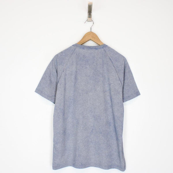 Stone Island AW 2020 Blue Dust Treatment Short Sleeve T-Shirt