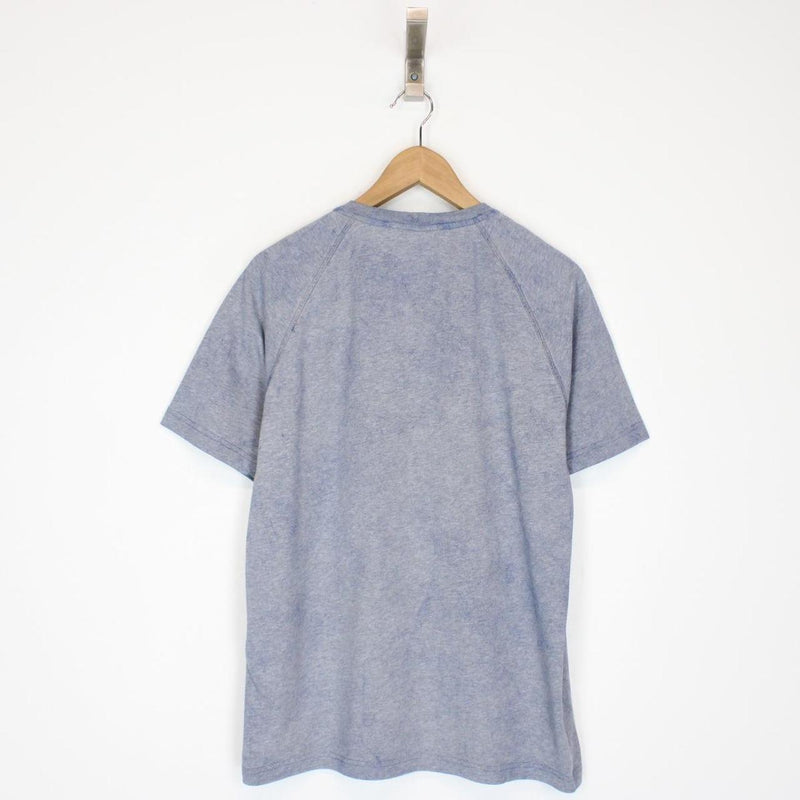 Stone Island AW 2020 Blue Dust Treatment Short Sleeve T-Shirt