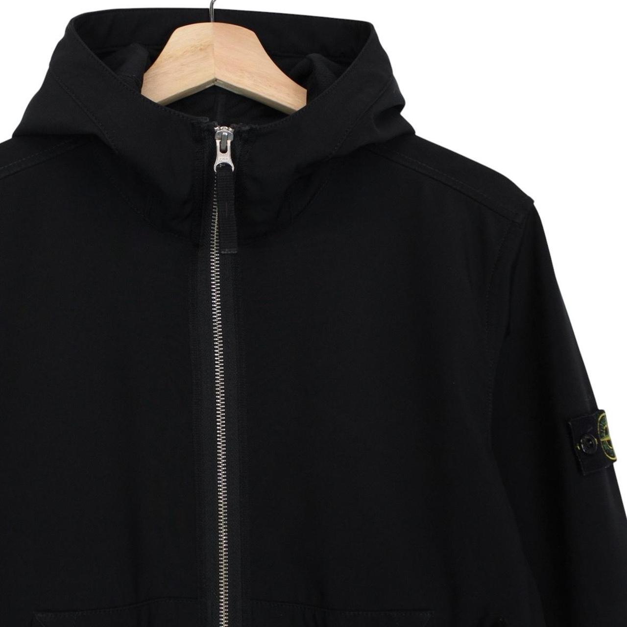 Stone Island Junior SS 2020 Black Full Zip Soft Shell Jacket