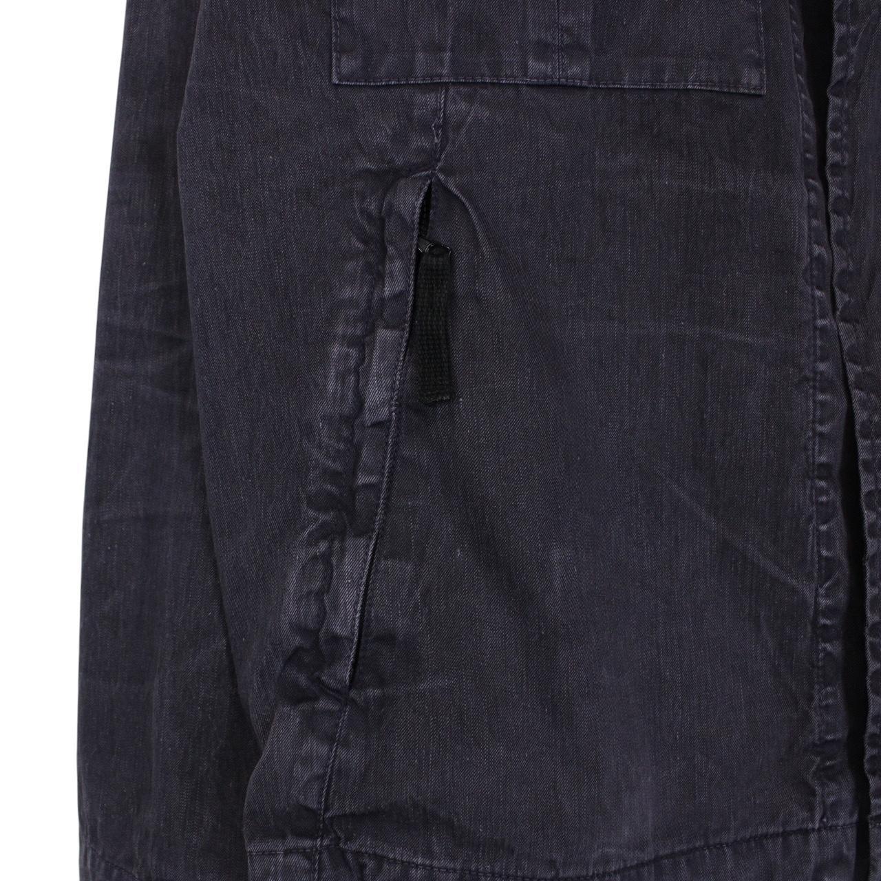 Vintage Stone Island SS 2005 Navy Blue Full Zip Denim Jacket