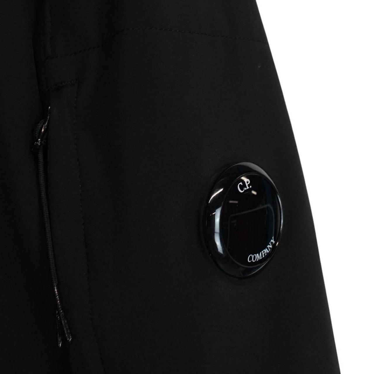 CP Company Black Full Zip Nylon Lens Bomber Jacket