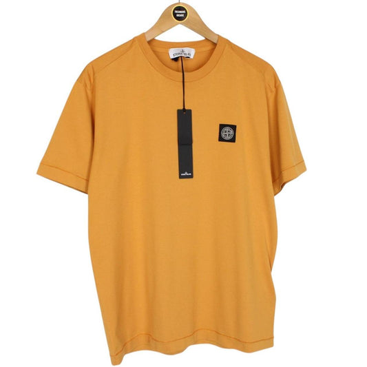 Stone Island AW 2023 Orange Short Sleeve Compass T-Shirt