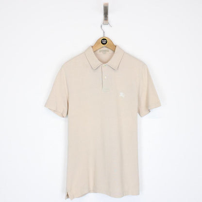 Burberry Brit Beige Short Sleeve Cotton Polo Shirt