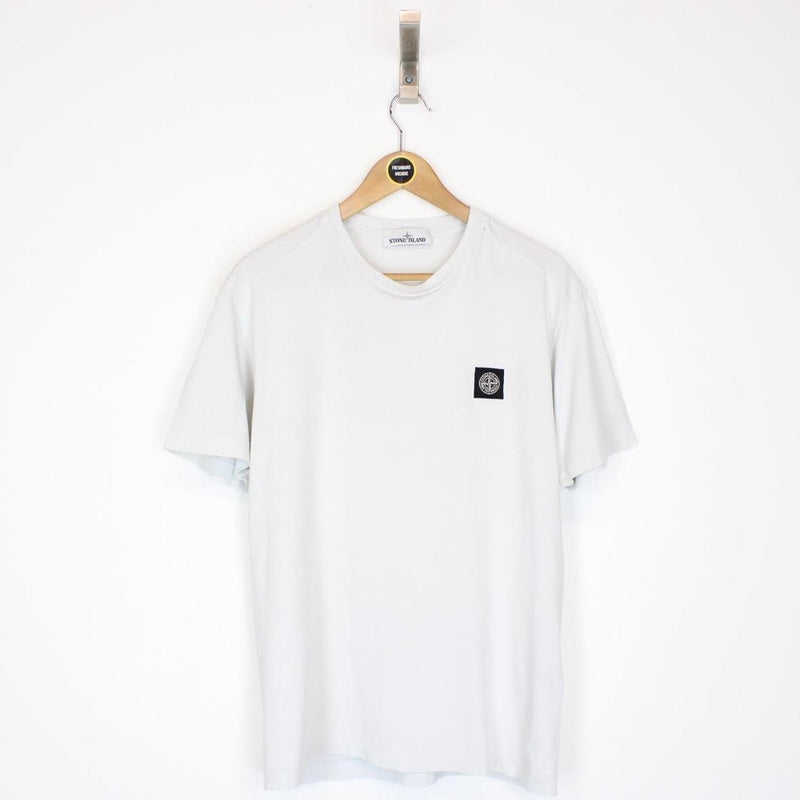 Stone Island AW 2018 Off White Short Sleeve Compass T-Shirt