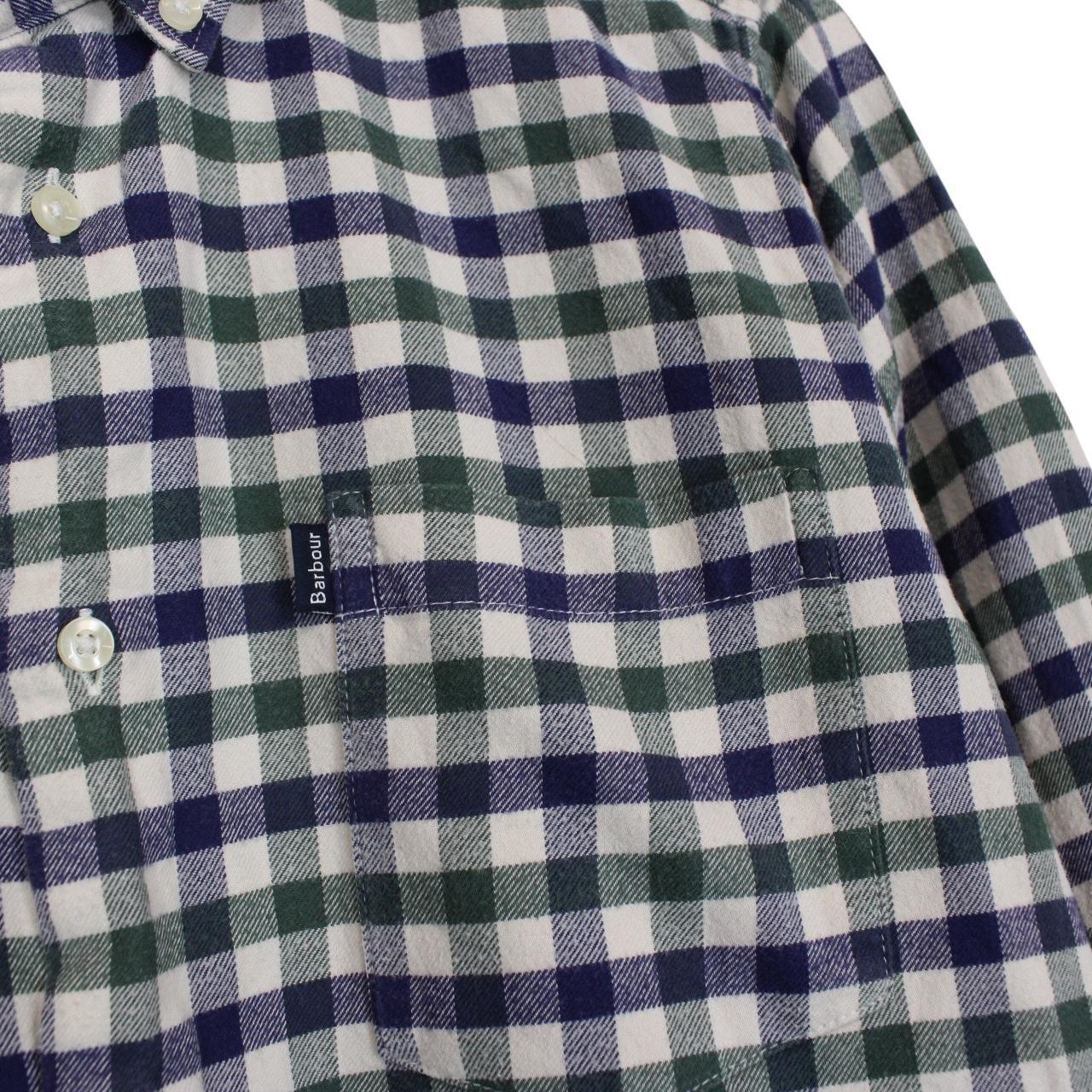Barbour Multicoloured Check Long Sleeve Cotton Shirt