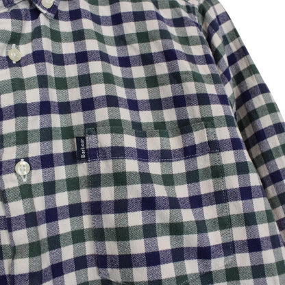 Barbour Multicoloured Check Long Sleeve Cotton Shirt