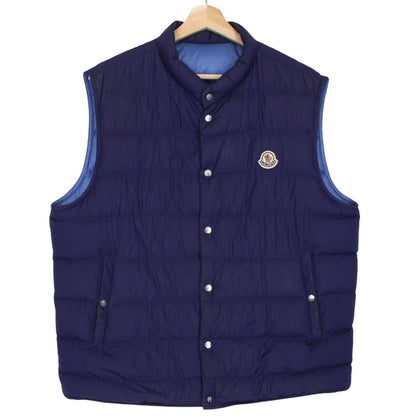 Moncler Navy Blue Febe Quilted Gilet / Bodywarmer