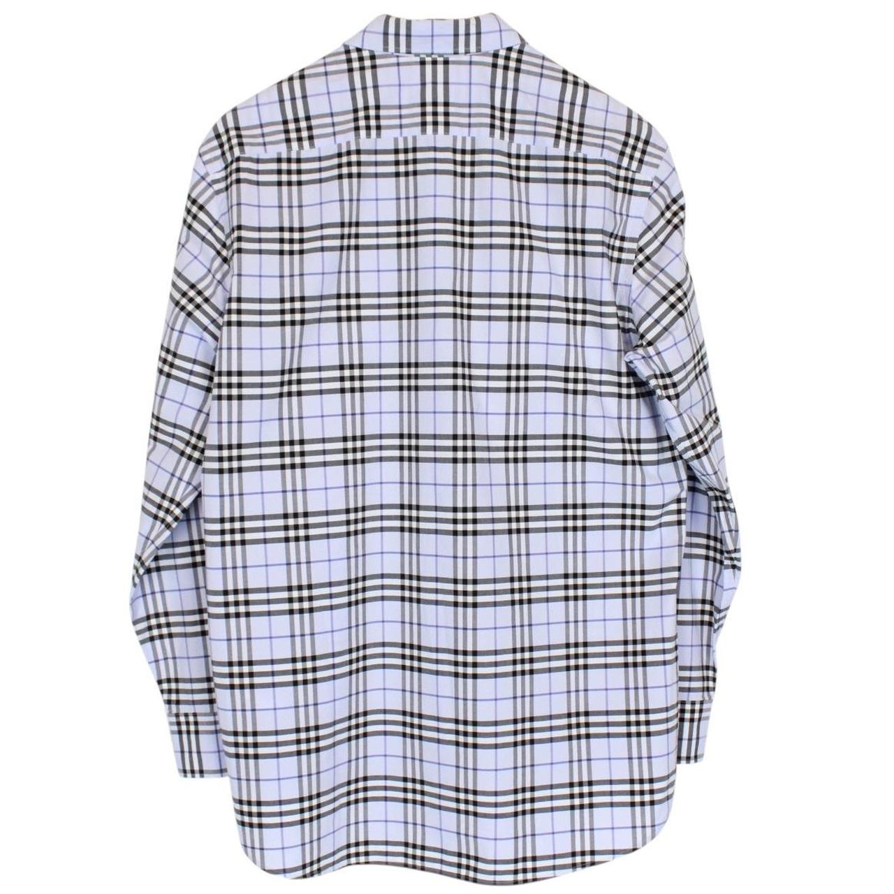 Burberry London Light Blue Nova Check Long Sleeve Shirt