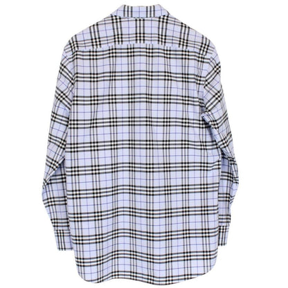 Burberry London Light Blue Nova Check Long Sleeve Shirt