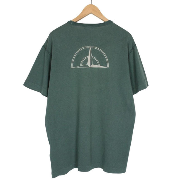 Stone Island AW 2019 Green Short Sleeve Logo Print T-Shirt