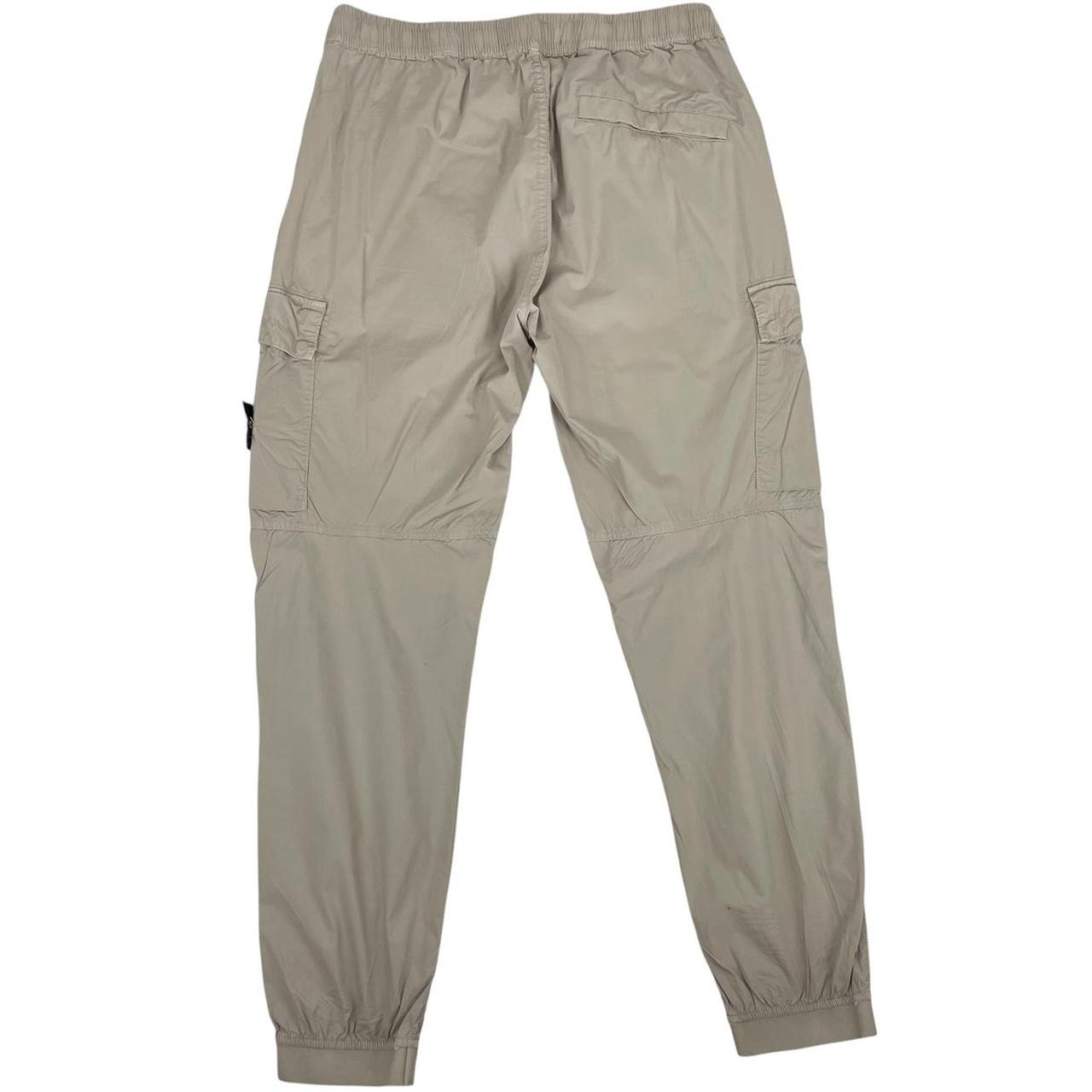 Stone Island Beige RE-T Fit Cargo Trousers