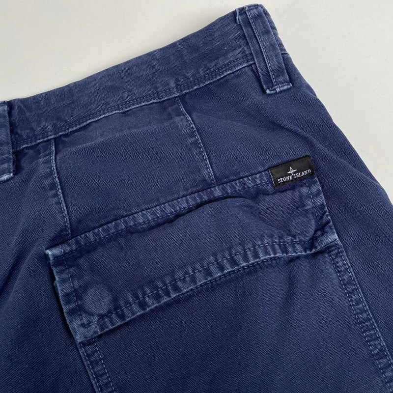 Stone Island SS 2012 Navy Blue Slim Fit Trousers