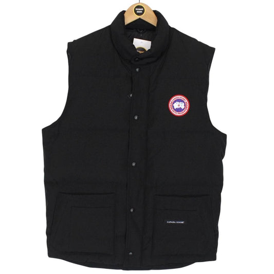 Canada Goose Freestyle Black Down Gilet / Bodywarmer