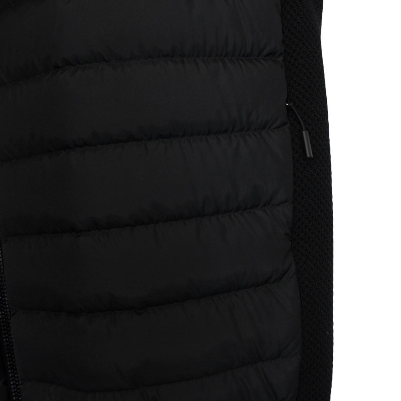 Canada Goose Hybridge Wool Knit Black Down Gilet / Bodywarmer