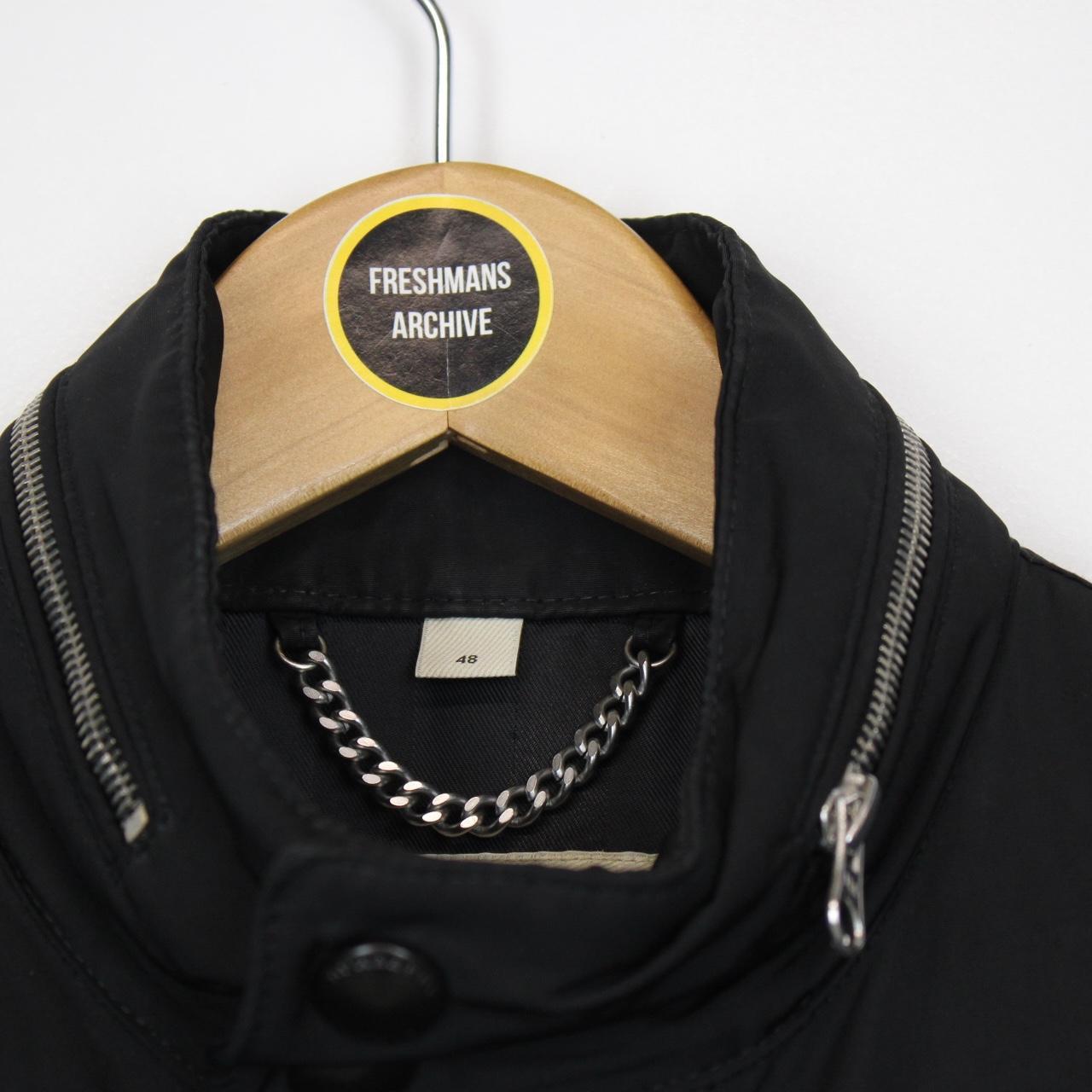 Burberry London Black Full Zip Nova Check Lined Jacket