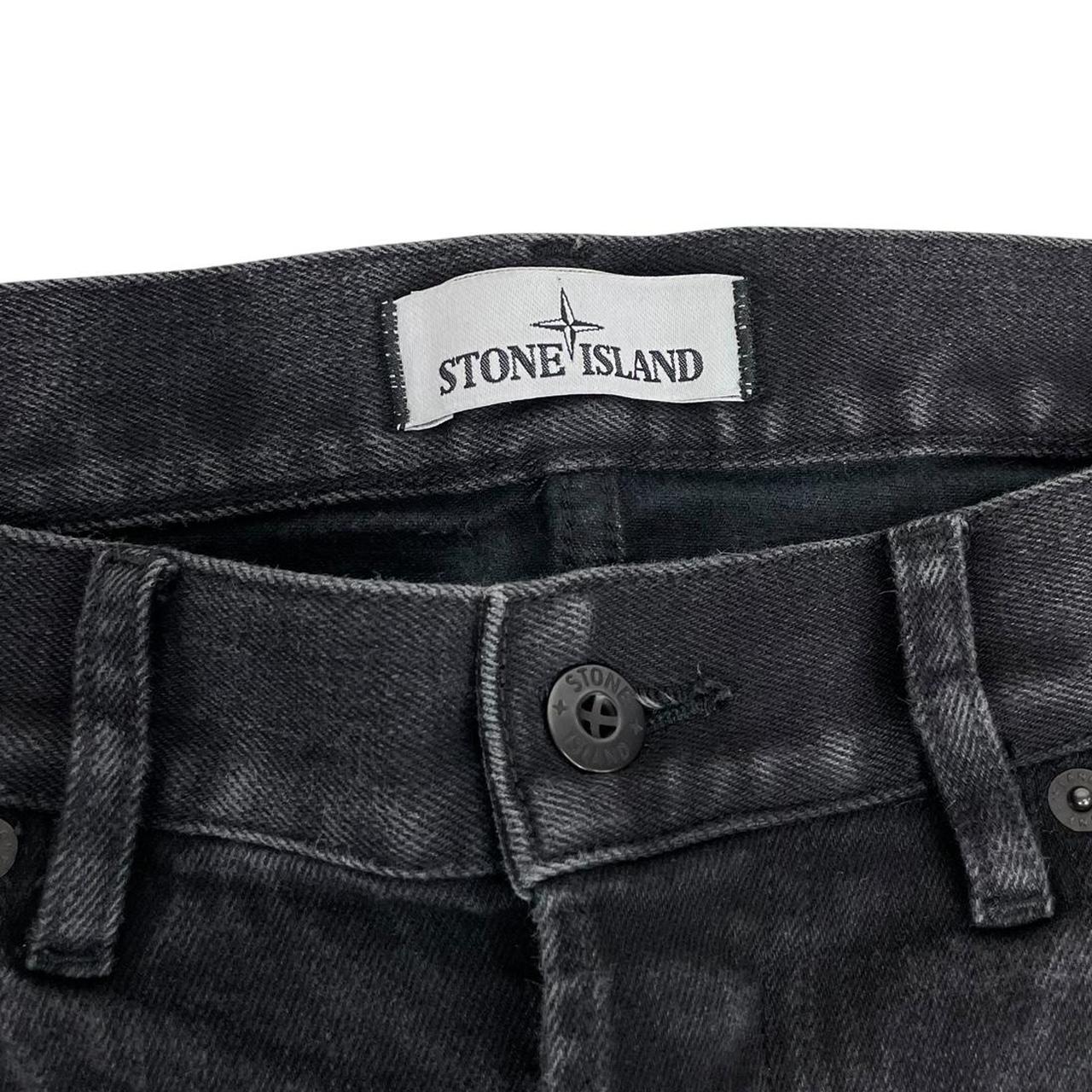 Stone Island AW 2017 Black Slim Fit Denim Jeans