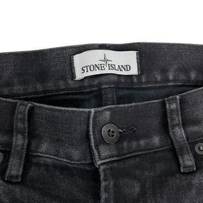 Stone Island AW 2017 Black Slim Fit Denim Jeans