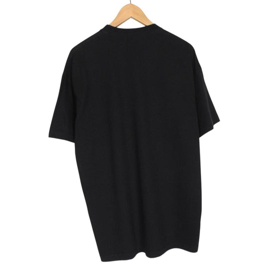 Balenciaga Black Slime Logo Print Short Sleeve Cotton T-Shirt