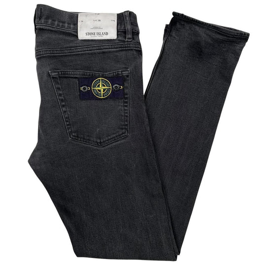 Stone Island AW 2016 Black Slim Fit Denim Jeans