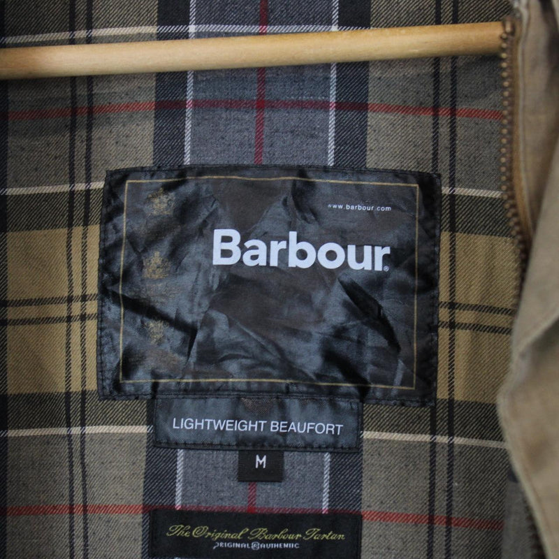 Vintage Barbour Lightweight Beaufort Brown Wax Jacket