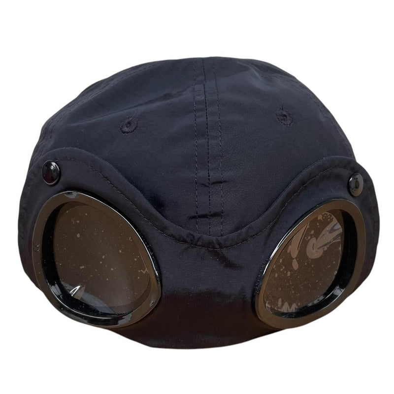 CP Company Navy Blue Chrome-R Nylon Goggle Cap
