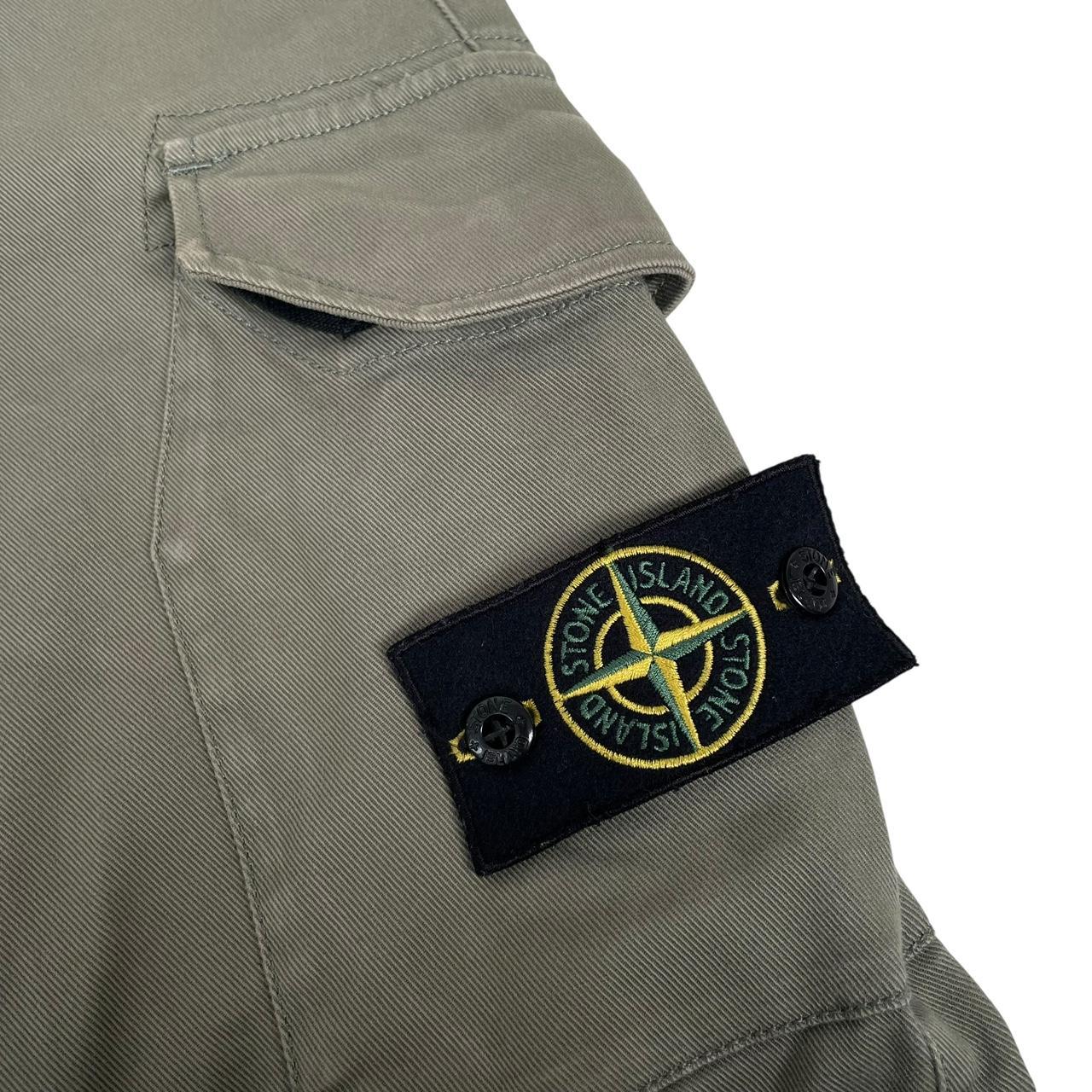 Stone Island SS 2020 Green RE-T Fit Cargo Trousers