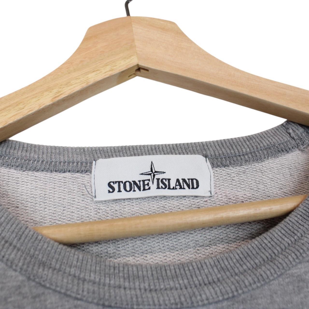Stone Island SS 2017 Grey Cotton Sweatshirt Jumper