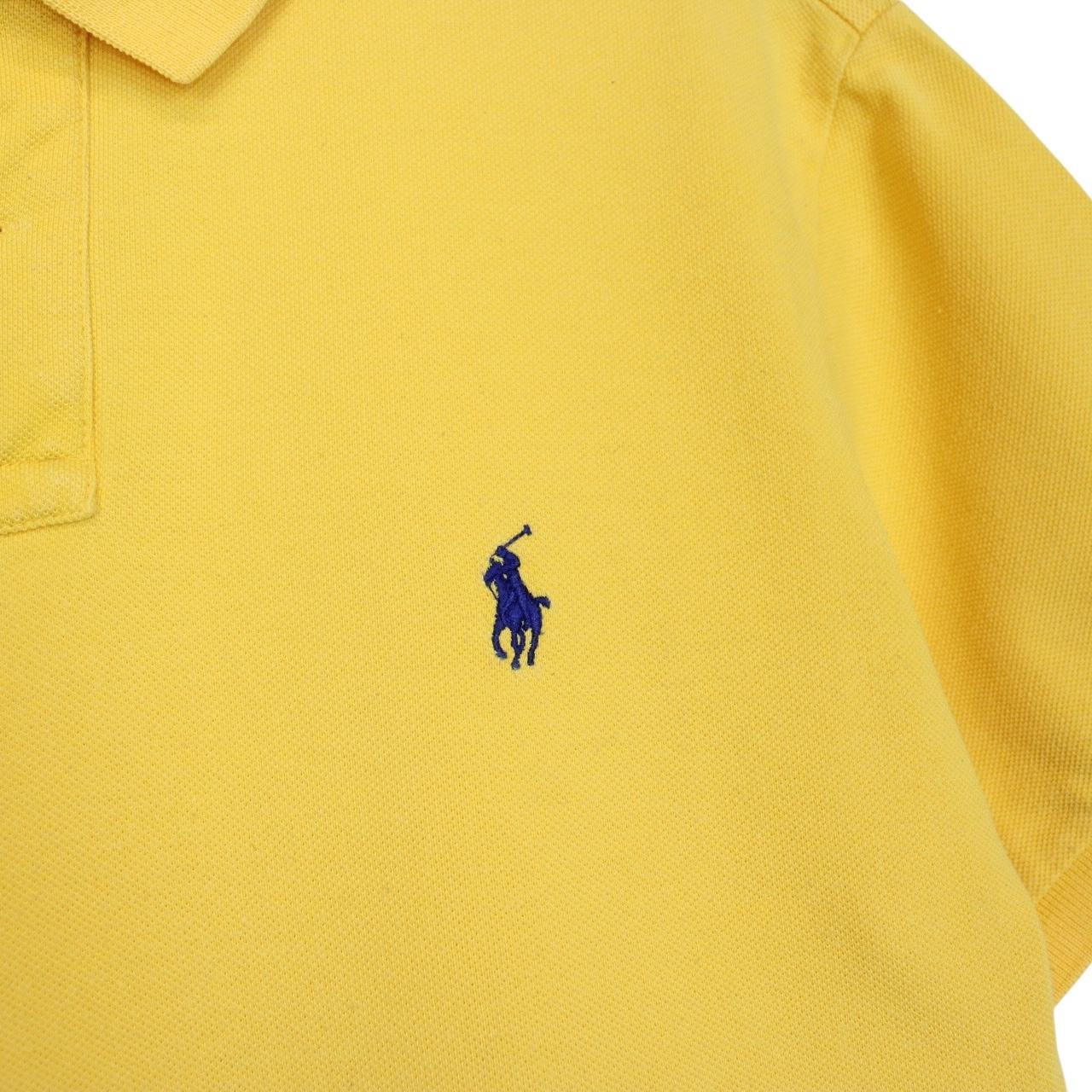 Polo Ralph Lauren Yellow Short Sleeve Cotton Polo Shirt