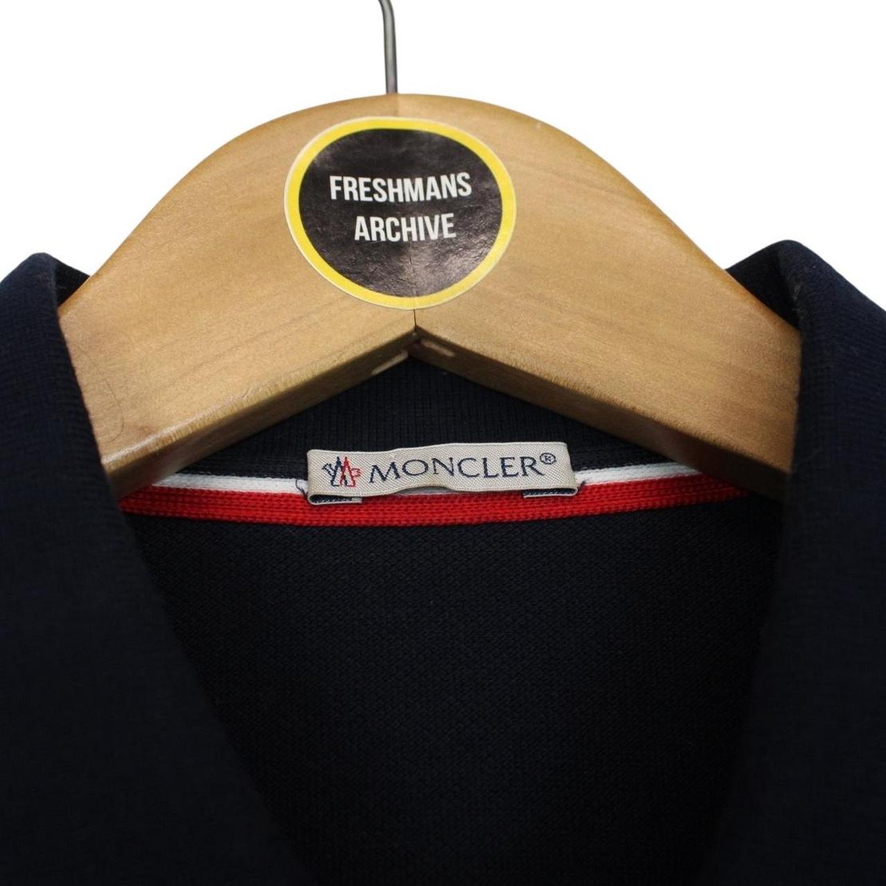 Moncler Maglia Manica Corta Black Short Sleeve Polo Shirt