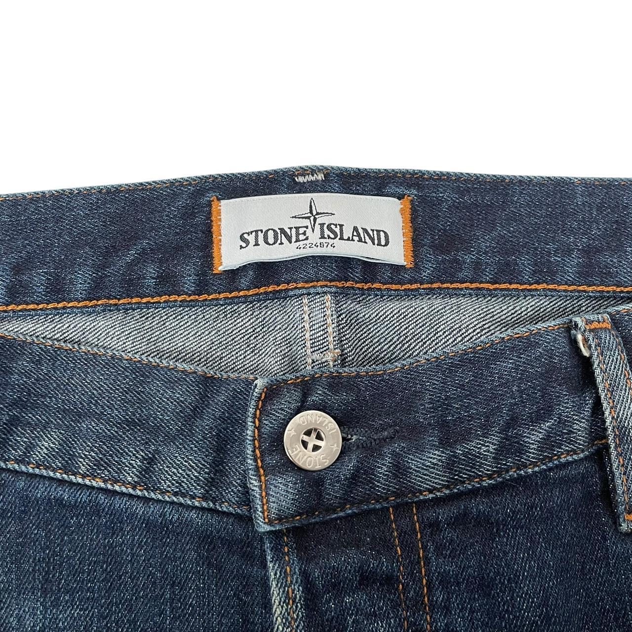 Stone Island AW 2013 Navy Blue Slim Fit Denim Jeans