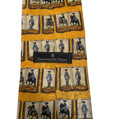 Ermenegildo Zegna Multicoloured Silk Tie