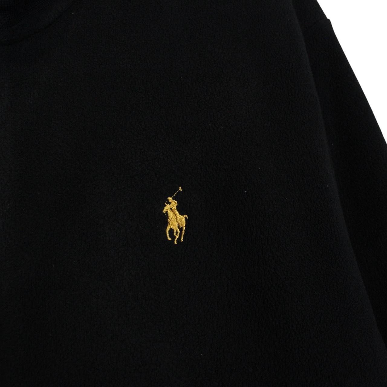 Polo Ralph Lauren Black Full Zip Fleece Jumper