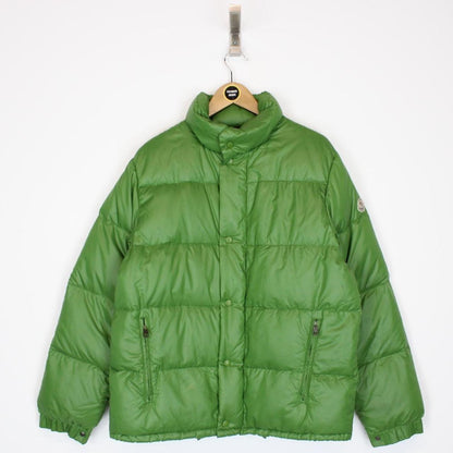 Moncler Green Full Zip Down Puffer Jacket