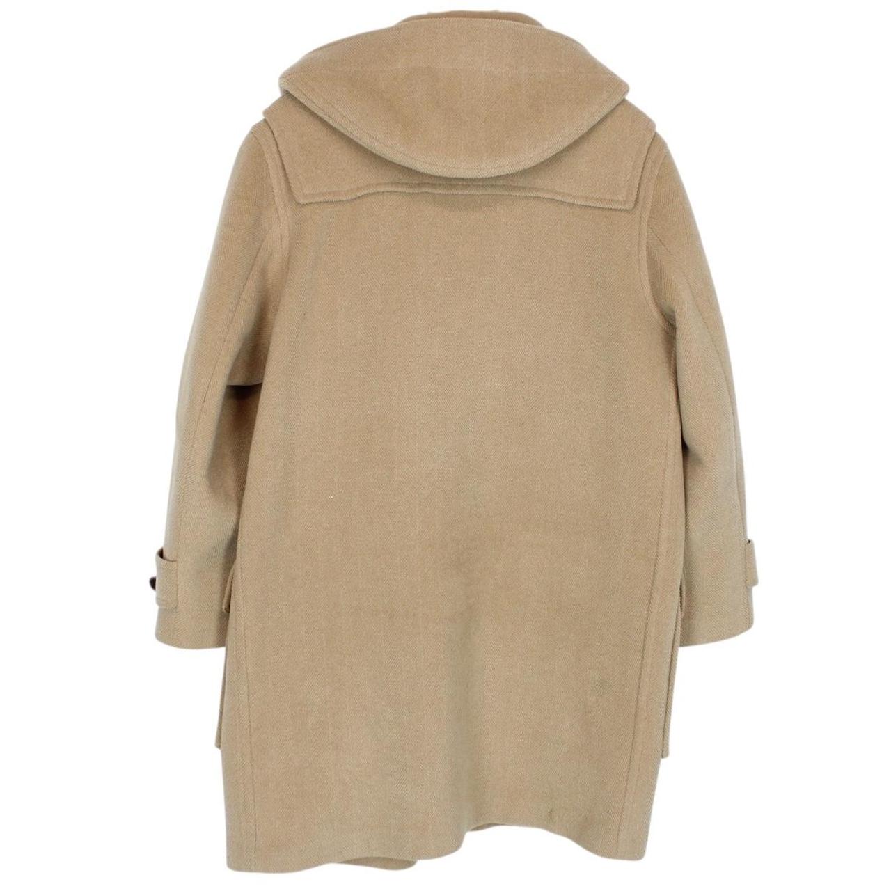 Vintage Burberry London Beige Wool Duffle Coat