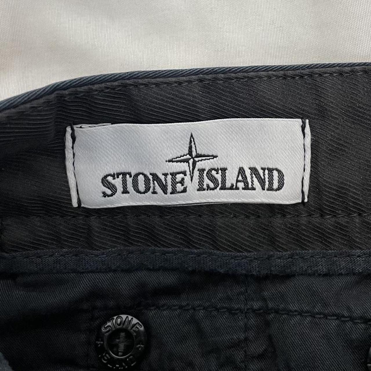 Stone Island AW 2020 Black RE-T Fit Cargo Trousers