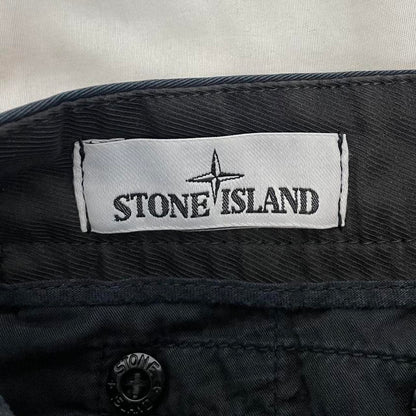 Stone Island AW 2020 Black RE-T Fit Cargo Trousers