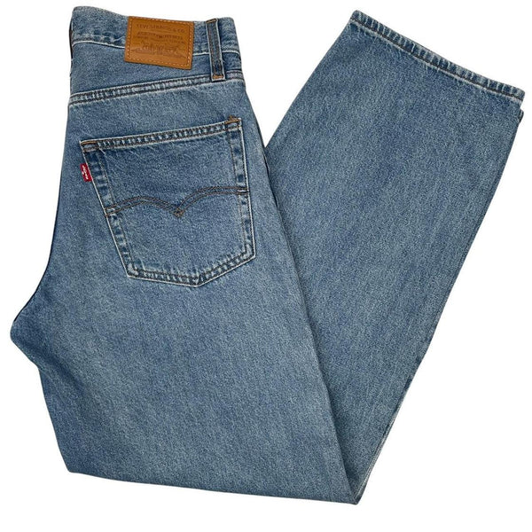 Levis Light Blue Denim Baggy Dad High Waisted Jeans