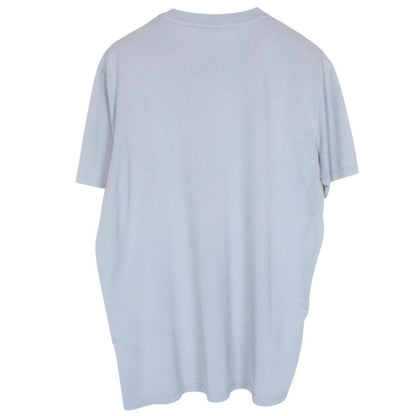 Givenchy Paris Light Blue Short Sleeve Faded Logo T-Shirt