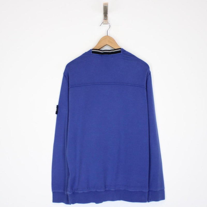 Stone Island SS 2012 Blue Cotton Sweatshirt Jumper
